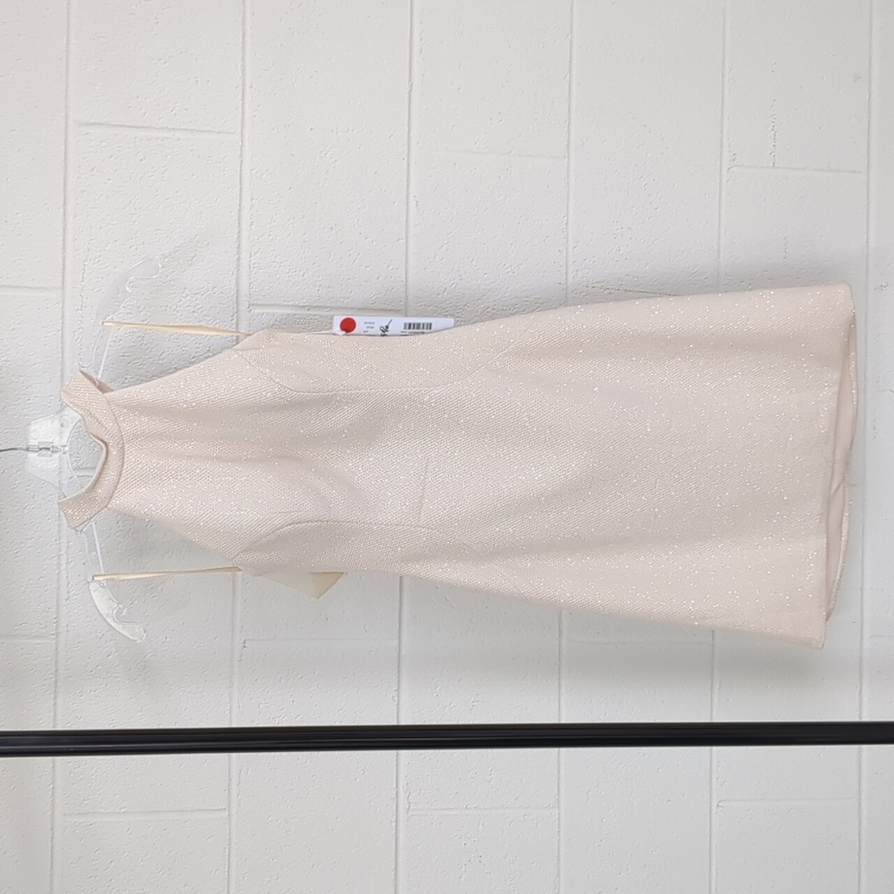 Jovani size 12 Ivory Dress.   .25